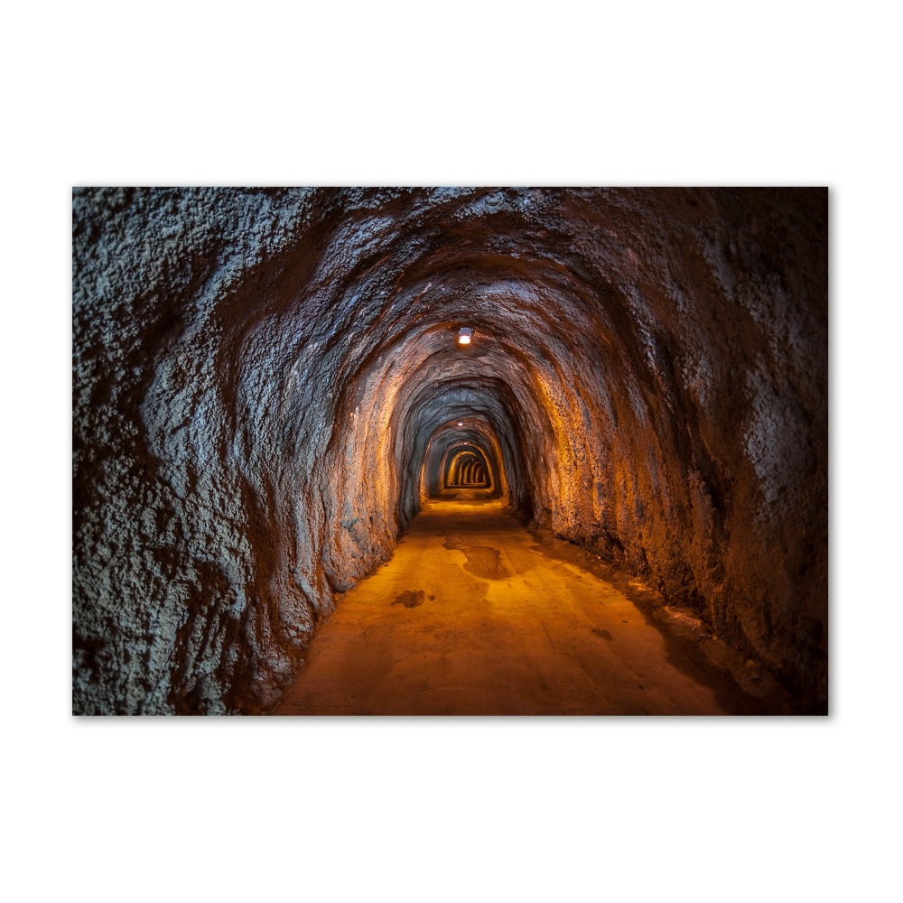 Tableau sur verre Tunnel souterrain