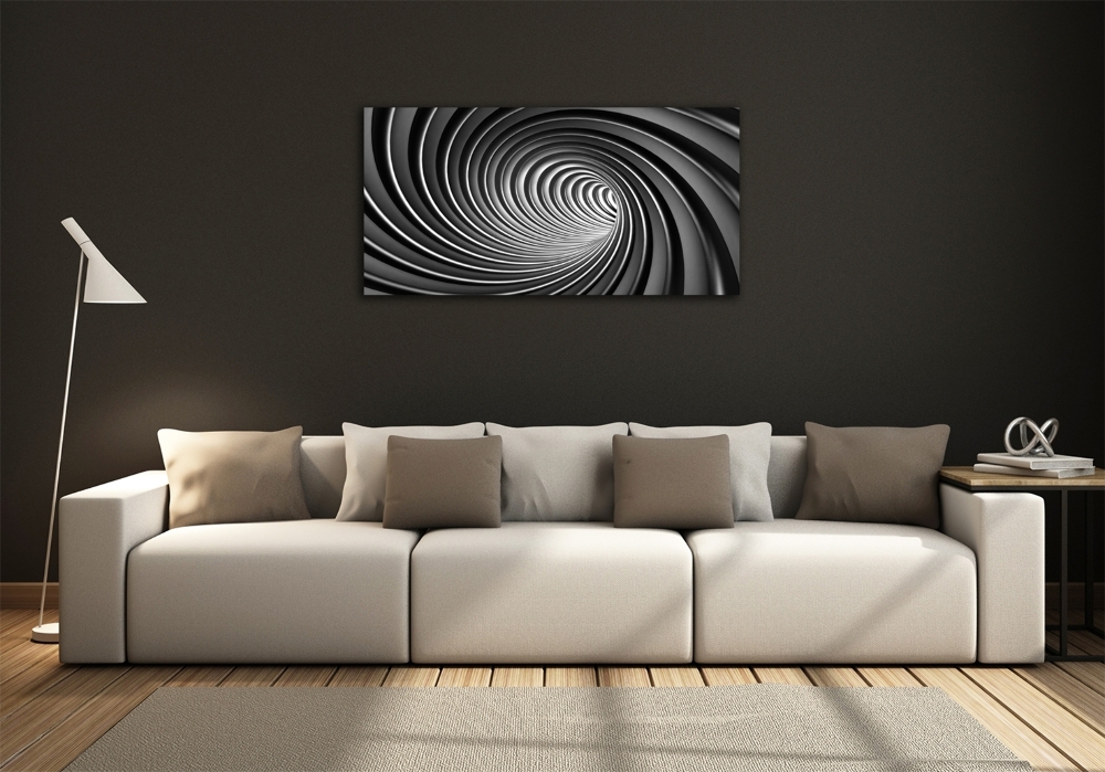 Tableau imprimé sur verre Abstraction de vortex