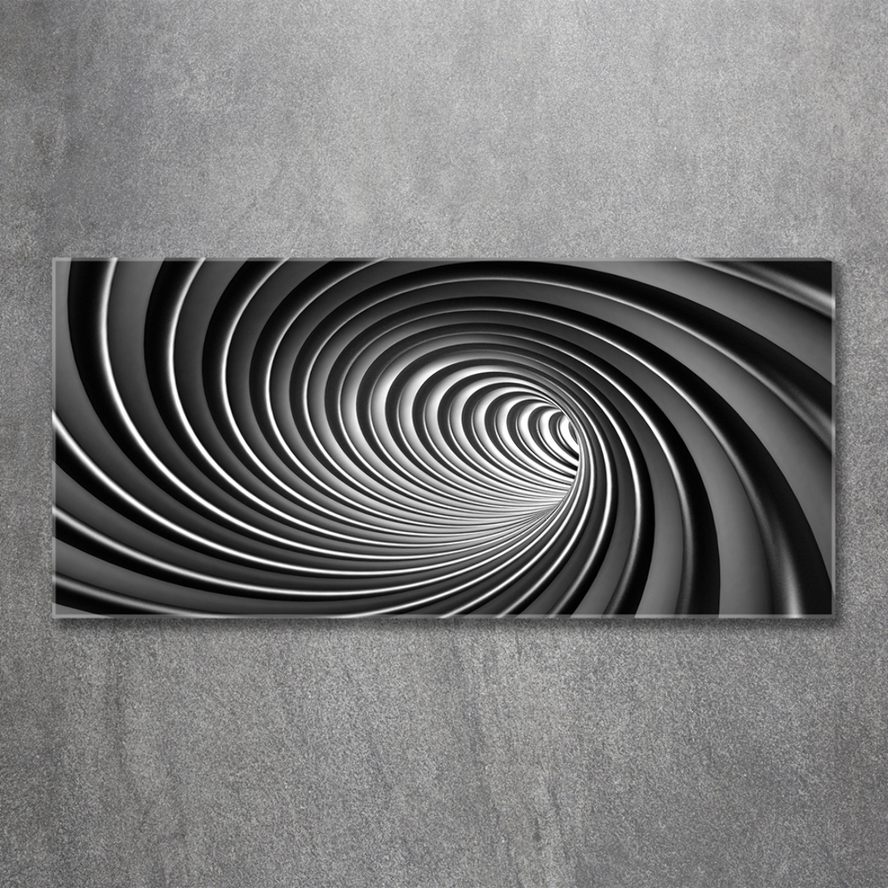 Tableau imprimé sur verre Abstraction de vortex