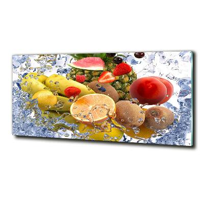 Tableau photo sur verre Fruit et eau