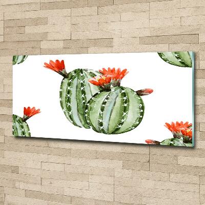 Tableau imprimé sur verre Cacti