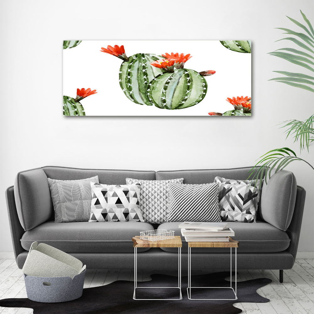 Tableau imprimé sur verre Cacti