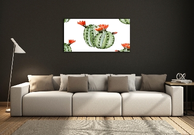 Tableau imprimé sur verre Cacti