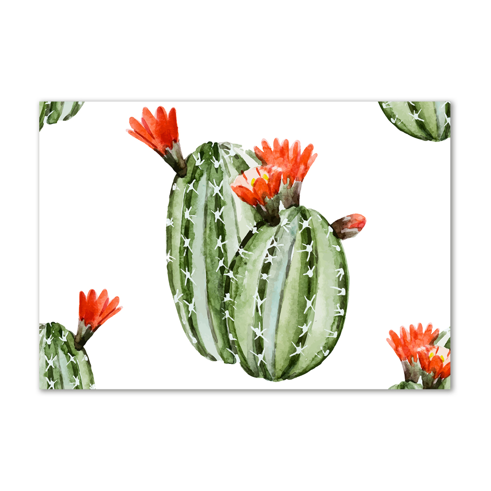 Tableau imprimé sur verre Cacti