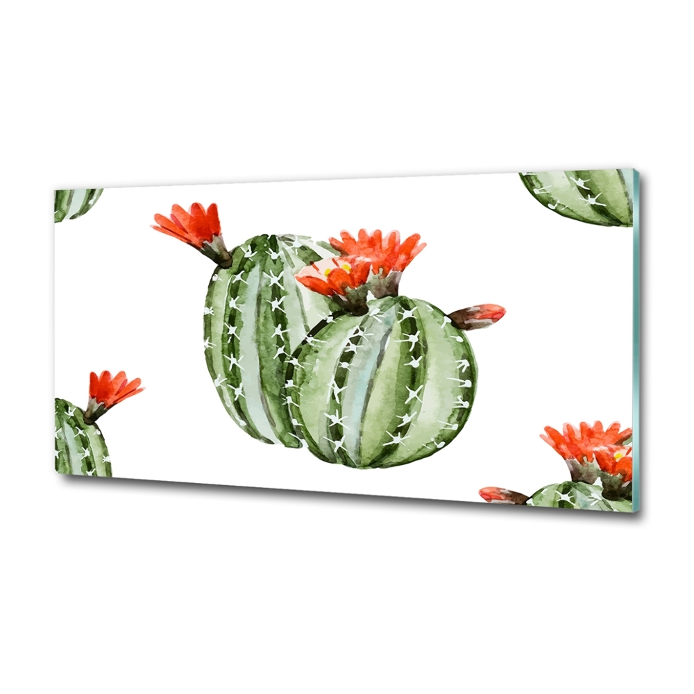 Tableau imprimé sur verre Cacti