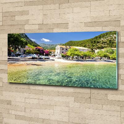 Tableau photo sur verre Dalmatie Croatie