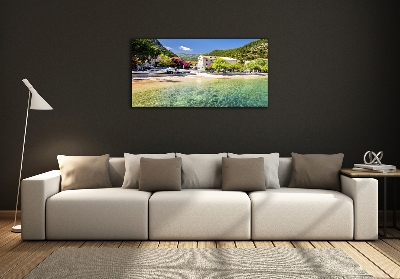 Tableau photo sur verre Dalmatie Croatie