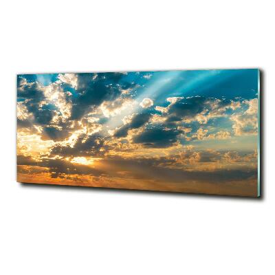 Tableau photo sur verre Ciel couchant