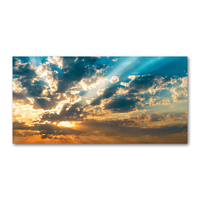 Tableau photo sur verre Ciel couchant