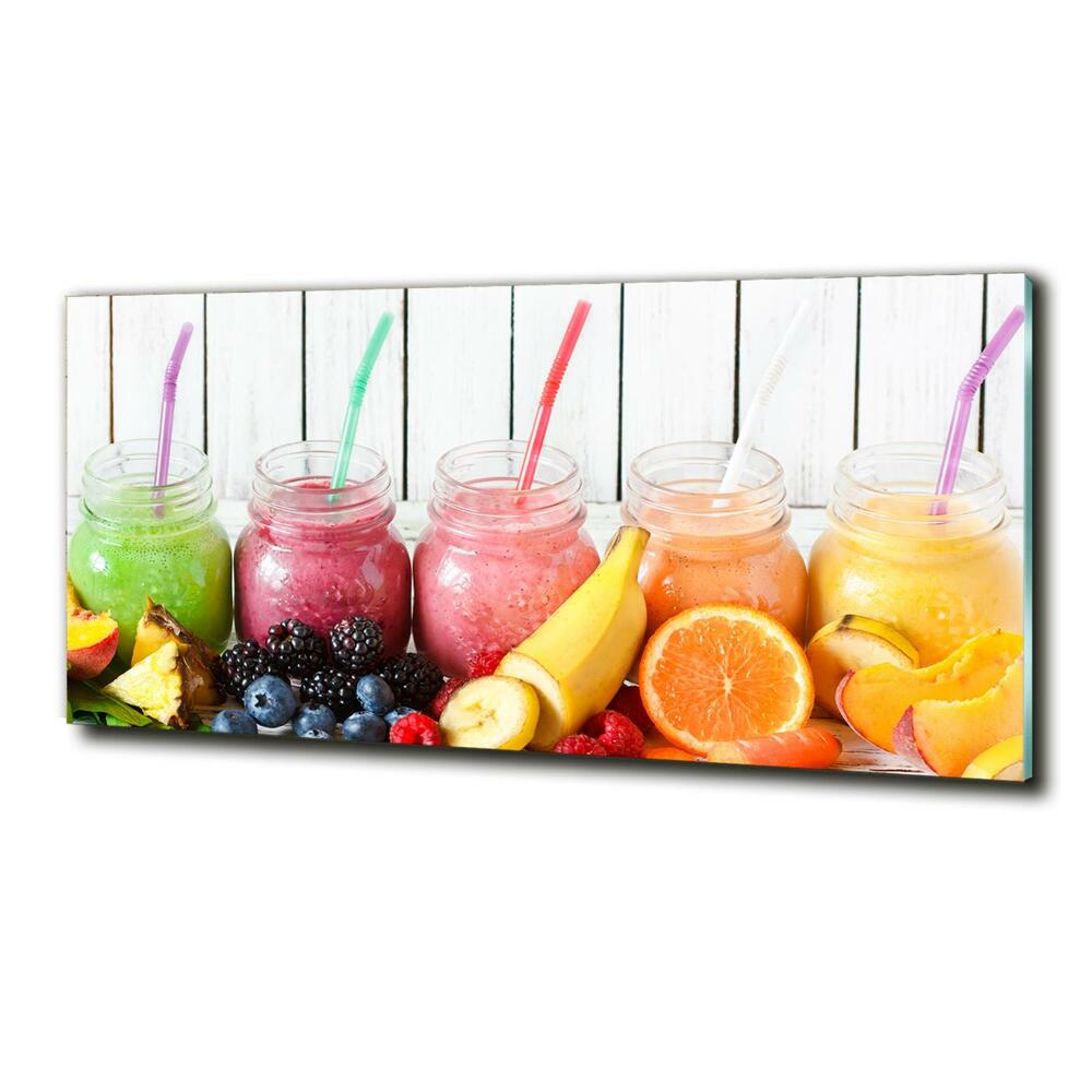 Tableau imprimé sur verre Cocktails de fruits