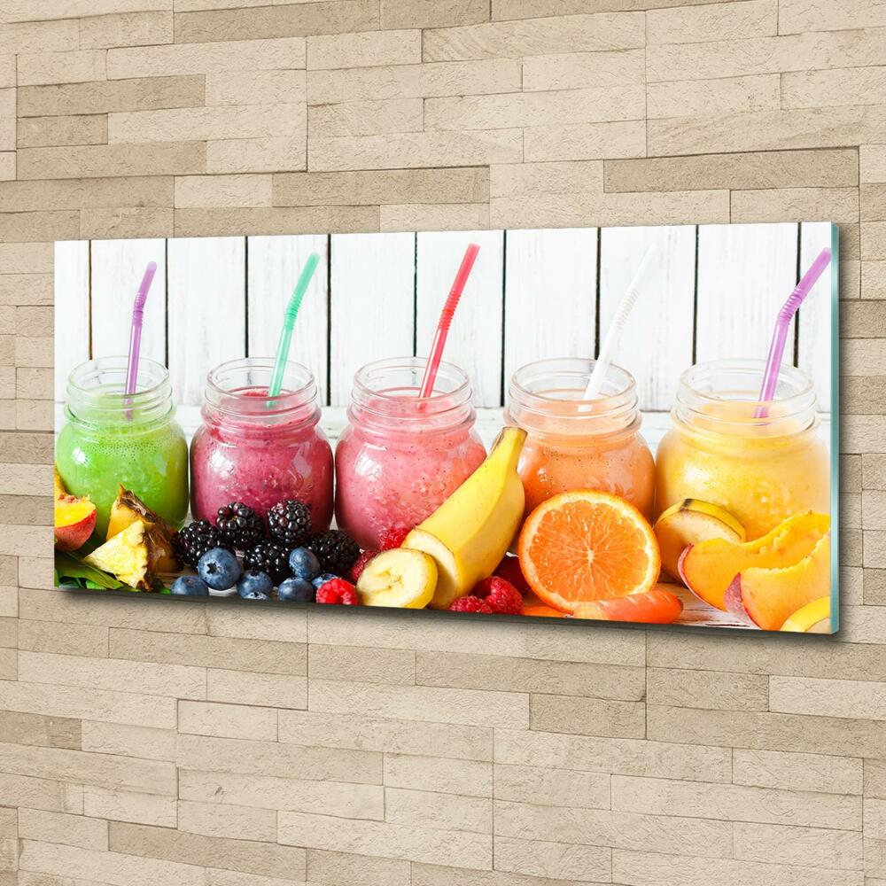 Tableau imprimé sur verre Cocktails de fruits