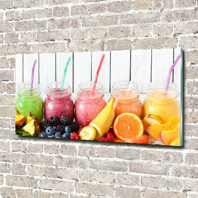 Tableau imprimé sur verre Cocktails de fruits