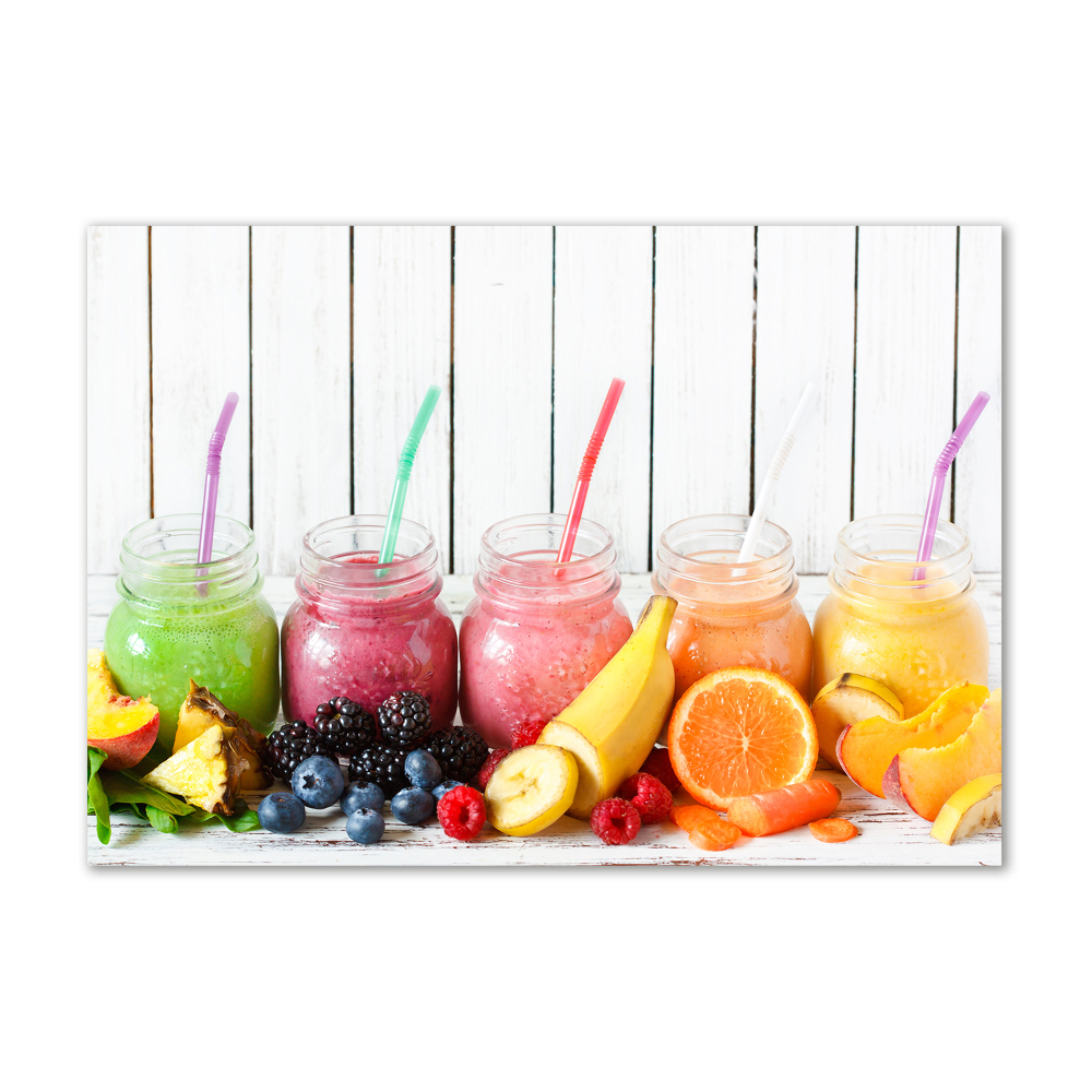 Tableau imprimé sur verre Cocktails de fruits