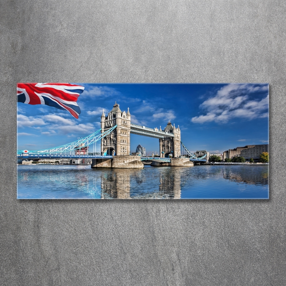 Tableau verre imprimé Tower Bridge Londres