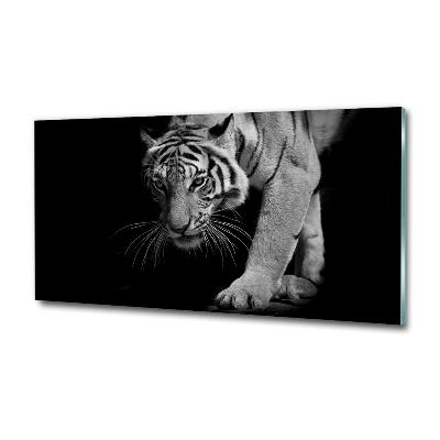 Tableau imprimé sur verre Tigre