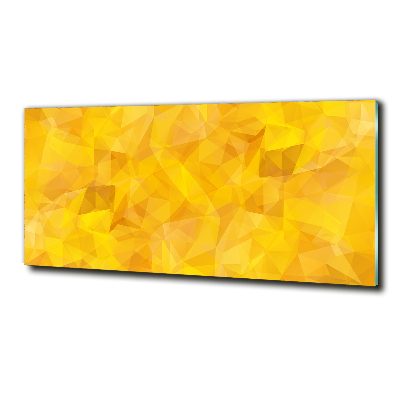 Tableau photo sur verre Triangles abstraits