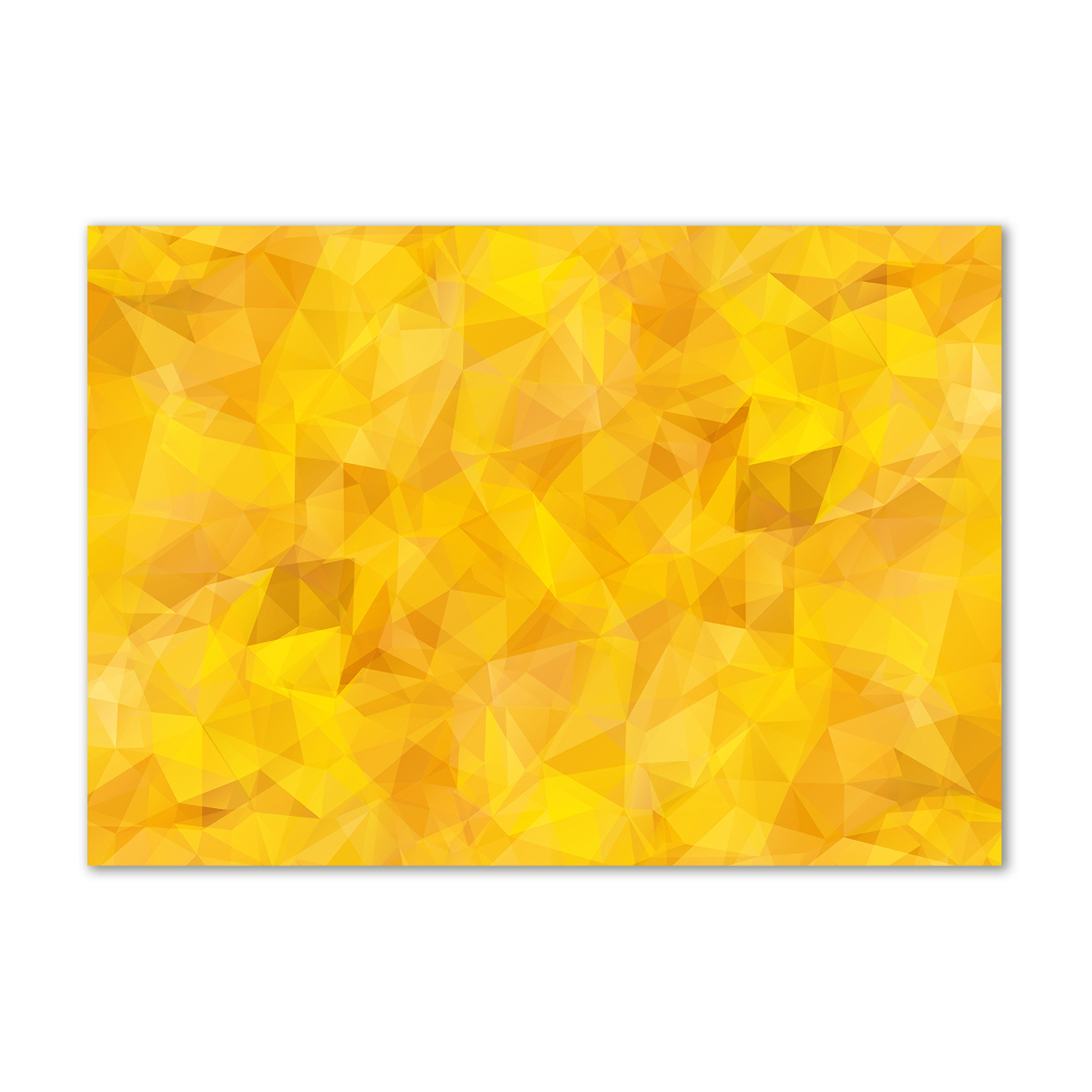 Tableau photo sur verre Triangles abstraits