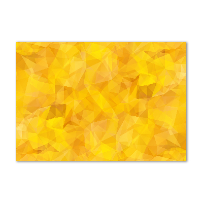 Tableau photo sur verre Triangles abstraits