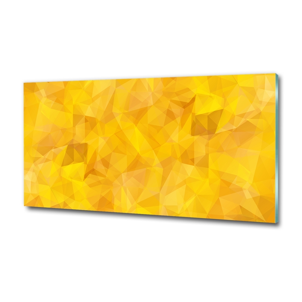 Tableau photo sur verre Triangles abstraits