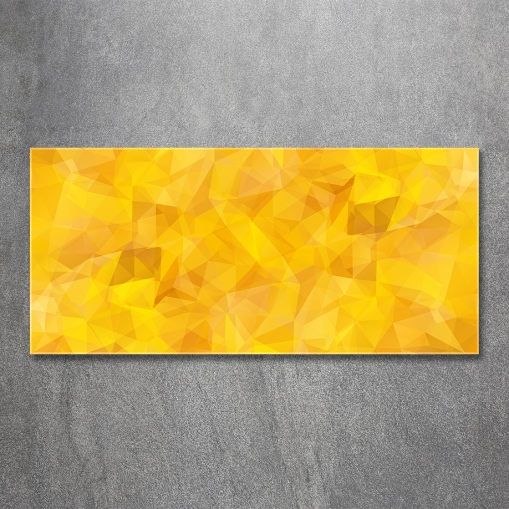 Tableau photo sur verre Triangles abstraits