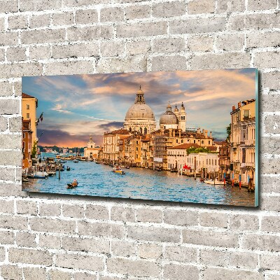 Tableau sur verre Venise Italie