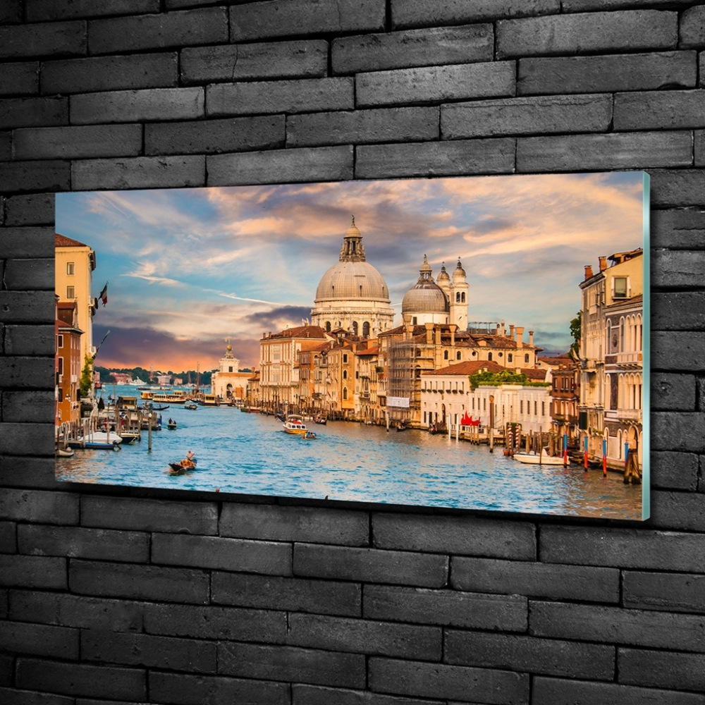 Tableau sur verre Venise Italie