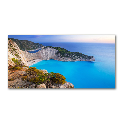 Tableau photo sur verre Zakynthos Grèce