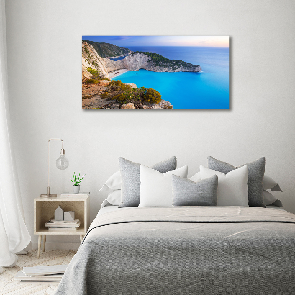 Tableau photo sur verre Zakynthos Grèce