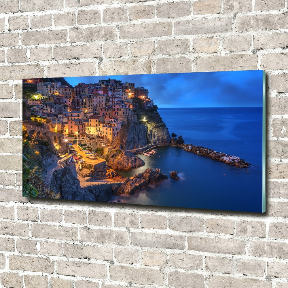 Tableau imprimé sur verre Manarola Italie