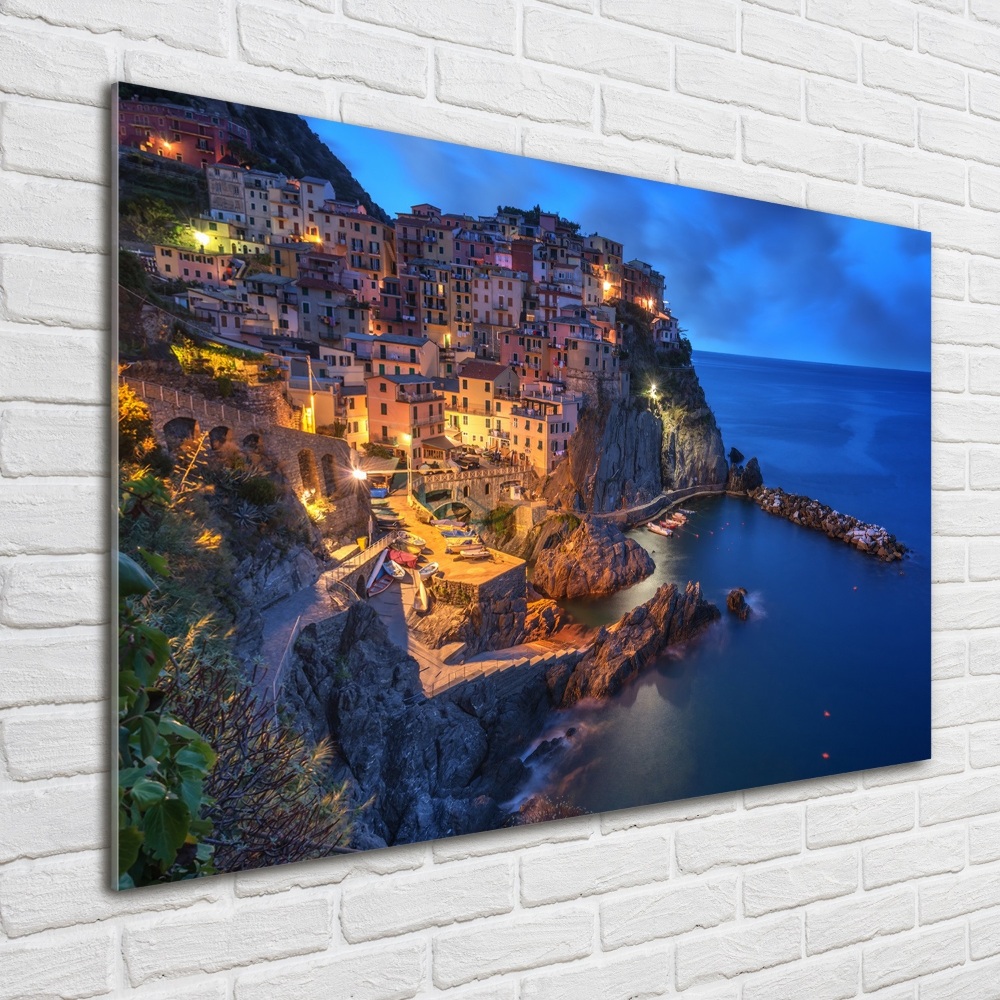 Tableau imprimé sur verre Manarola Italie