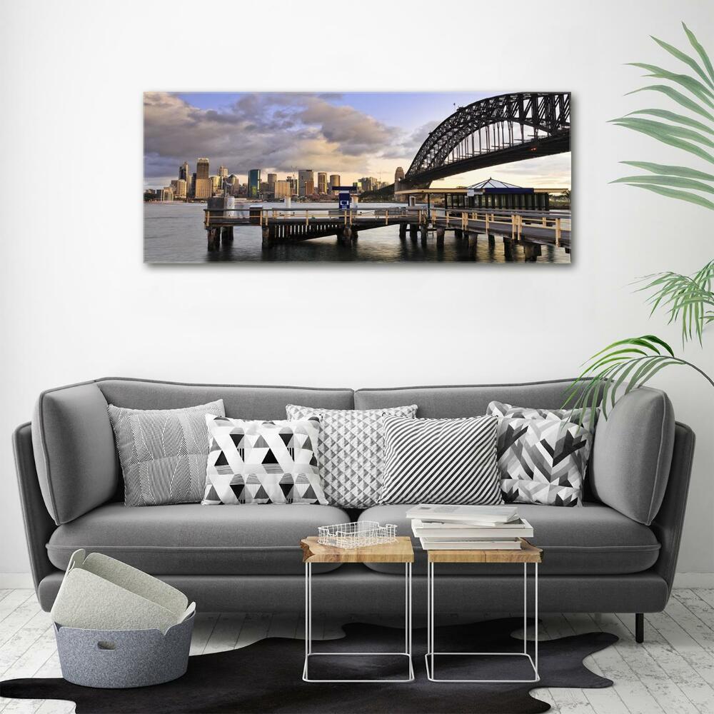 Tableau sur verre Pont de Sydney