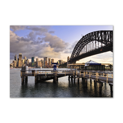 Tableau sur verre Pont de Sydney