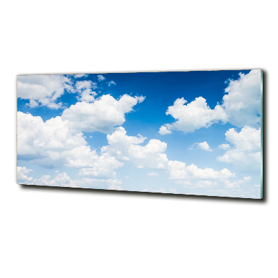 Tableau verre imprimé Nuages dans le ciel