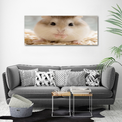 Tableau imprimé sur verre Hamster