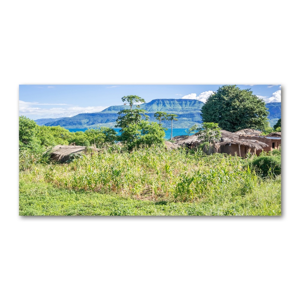 Tableau photo sur verre Lac Malawi