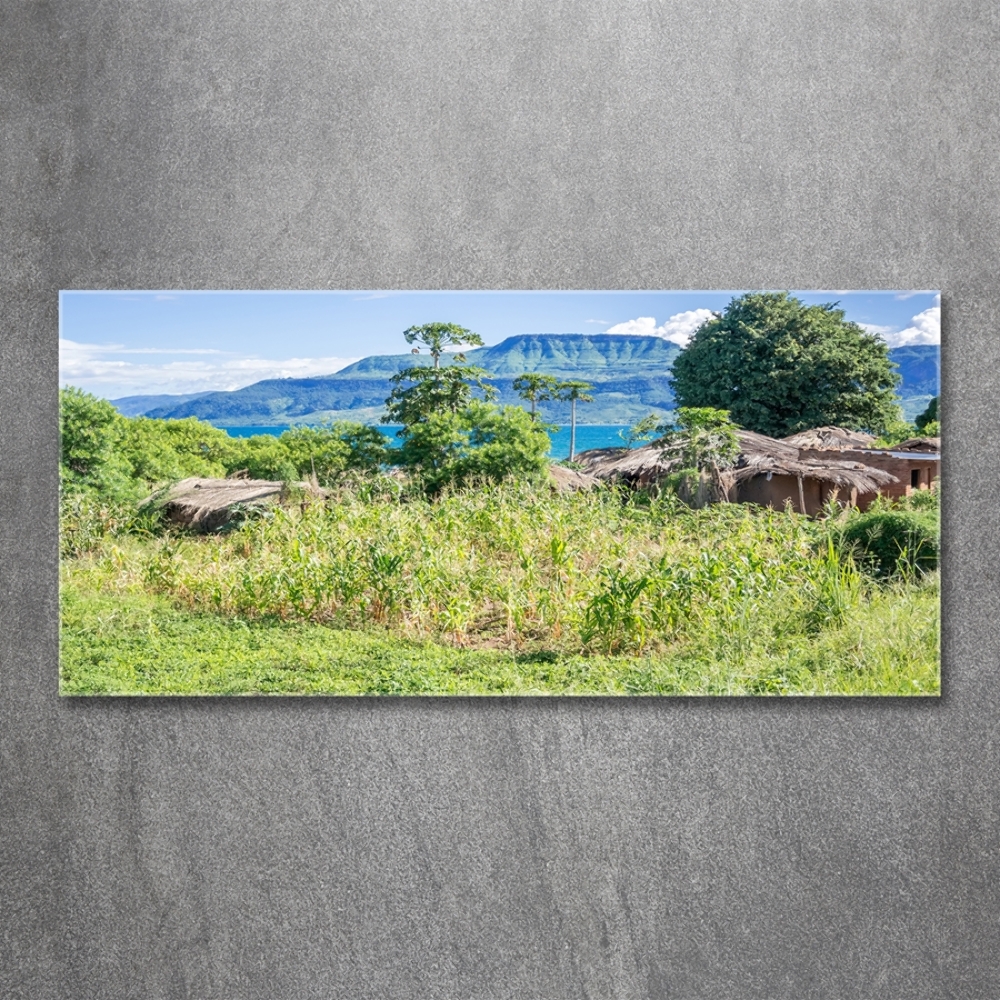 Tableau photo sur verre Lac Malawi