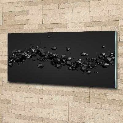 Tableau en verre Abstraction 3D