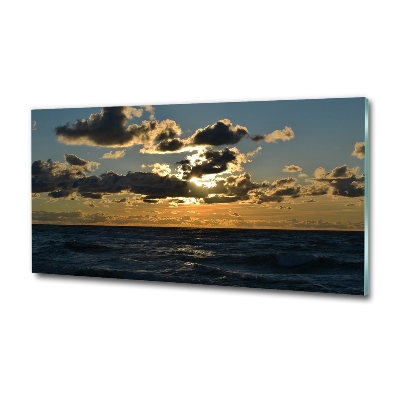 Tableau photo sur verre Ouest au bord de la mer