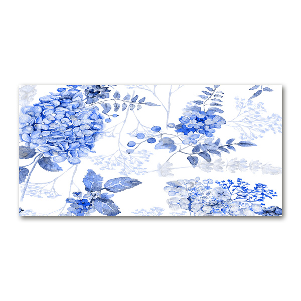 Tableau imprimé sur verre Richesse des fleurs