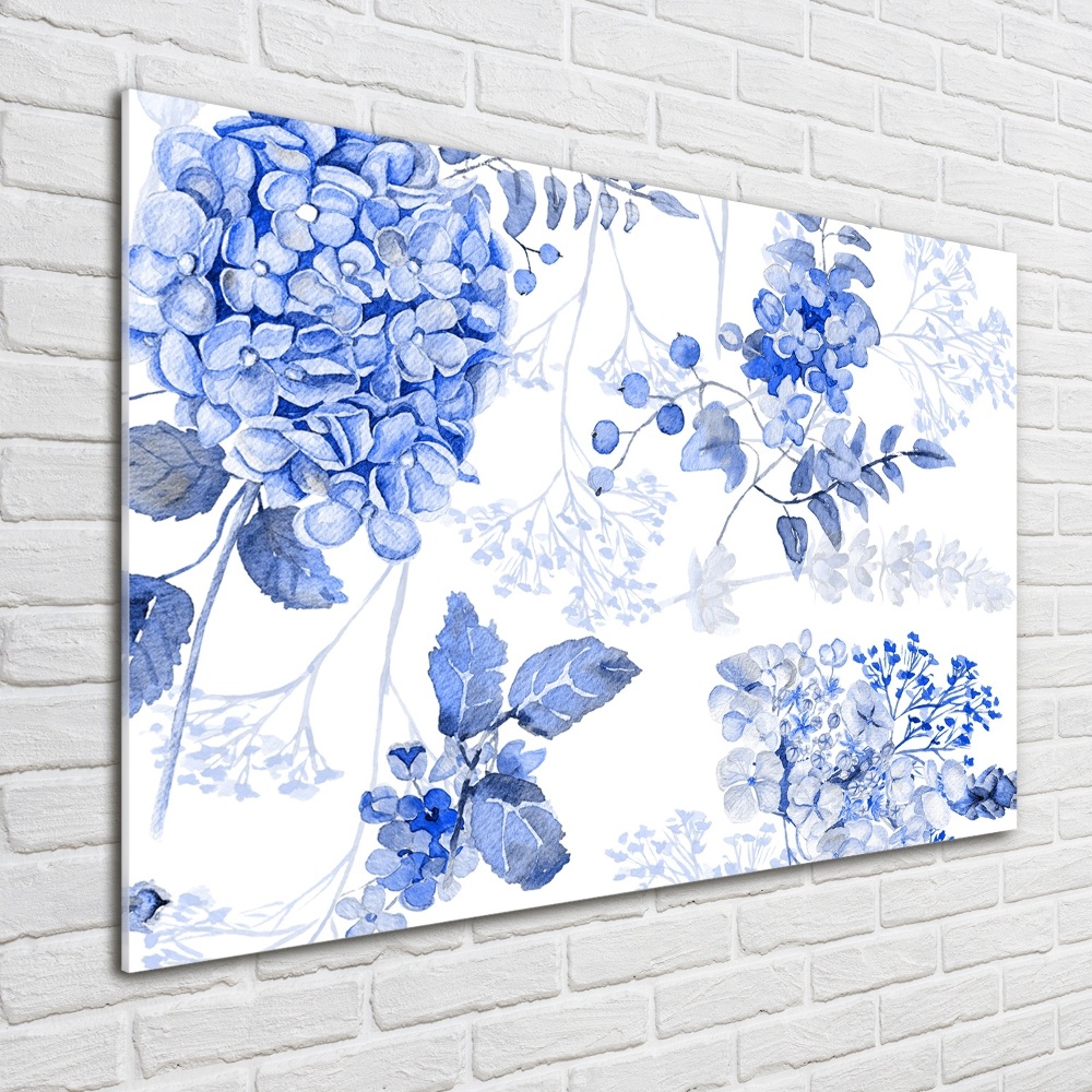 Tableau imprimé sur verre Richesse des fleurs