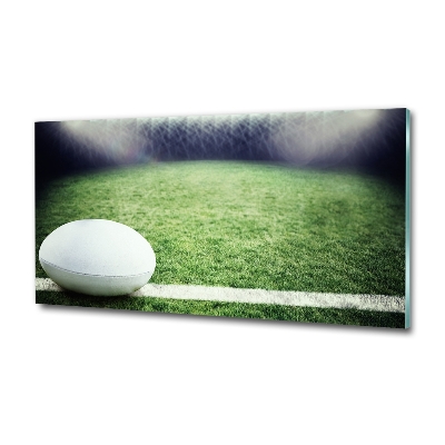 Tableau imprimé sur verre Football dans le Rugby Bowl