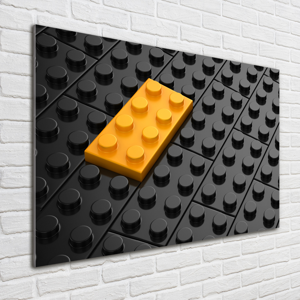 Tableau imprimé sur verre Briques de Lego