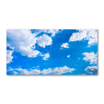 Tableau photo sur verre Nuages dans le ciel