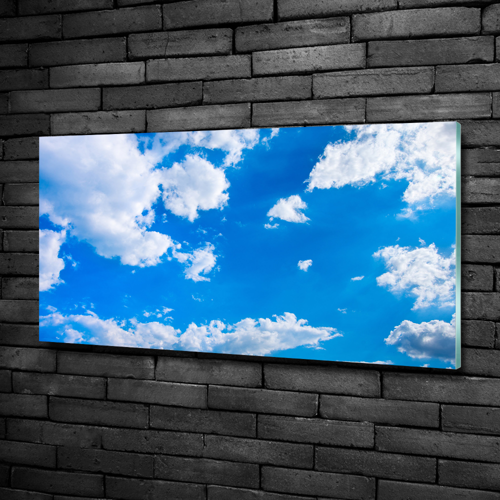 Tableau photo sur verre Nuages dans le ciel