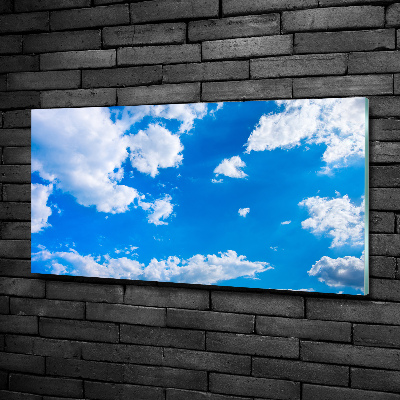 Tableau photo sur verre Nuages dans le ciel