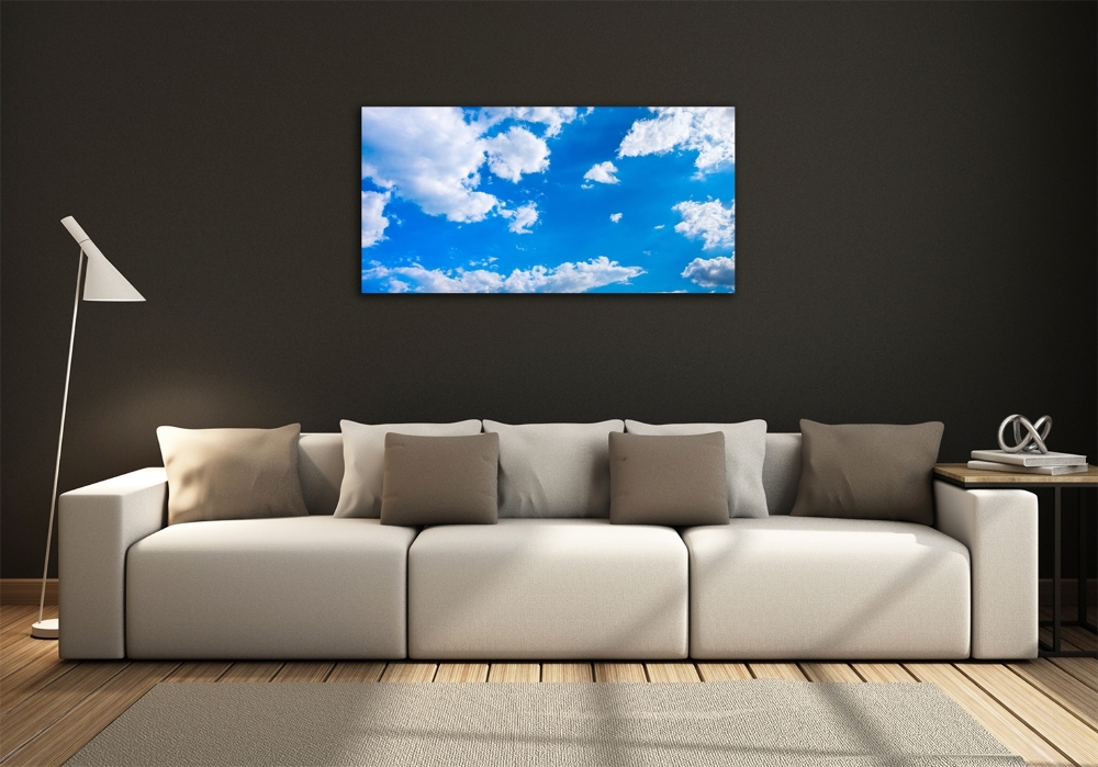 Tableau photo sur verre Nuages dans le ciel