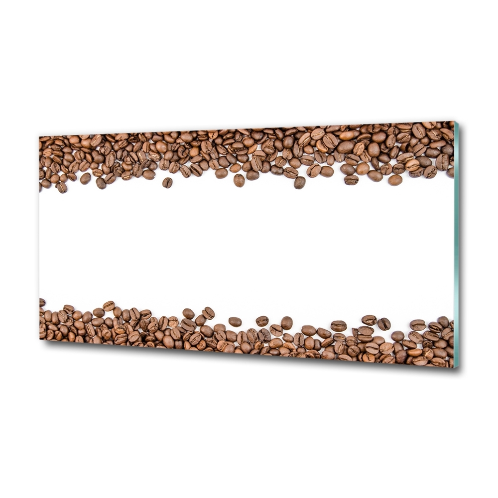 Tableau imprimé sur verre Grains de café