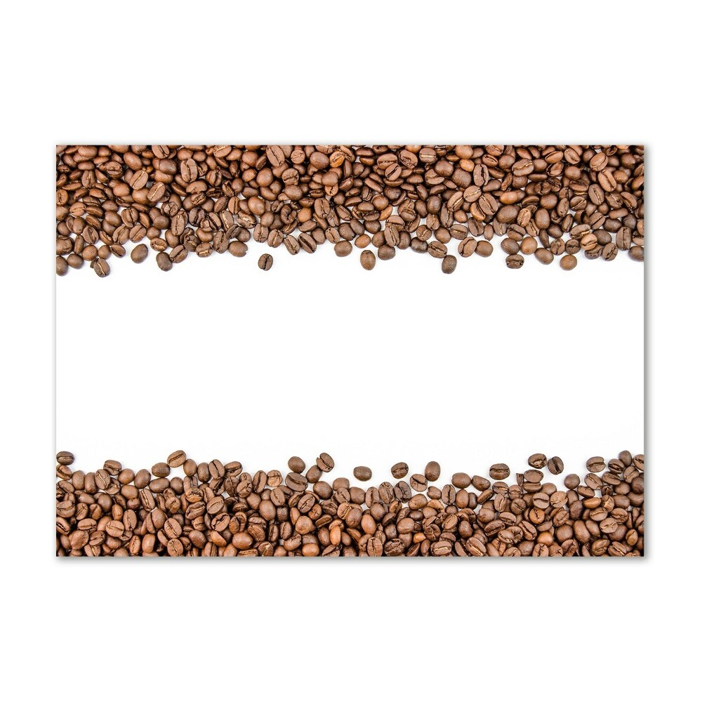 Tableau imprimé sur verre Grains de café