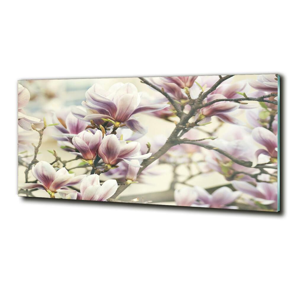 Tableau en verre Magnolia