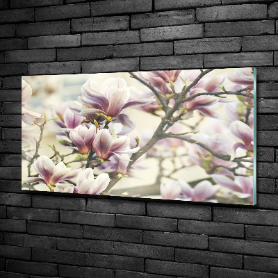 Tableau en verre Magnolia